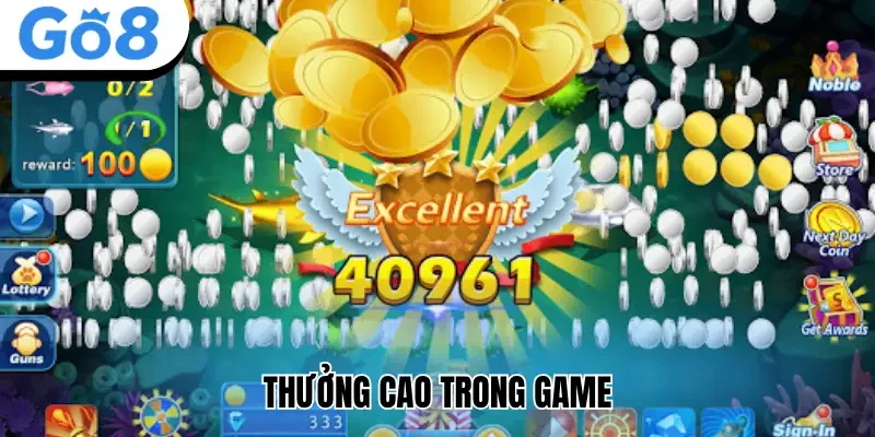 Thưởng cao trong game
